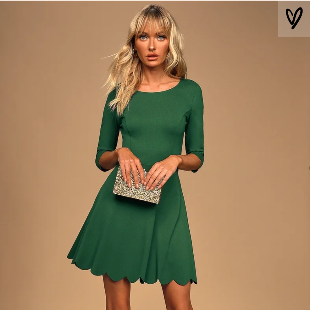 Green dress